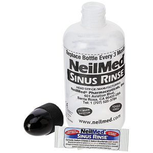 NeilMed Sinus Rinse Kit - 240mL Bottle 60 Premixed Sachets