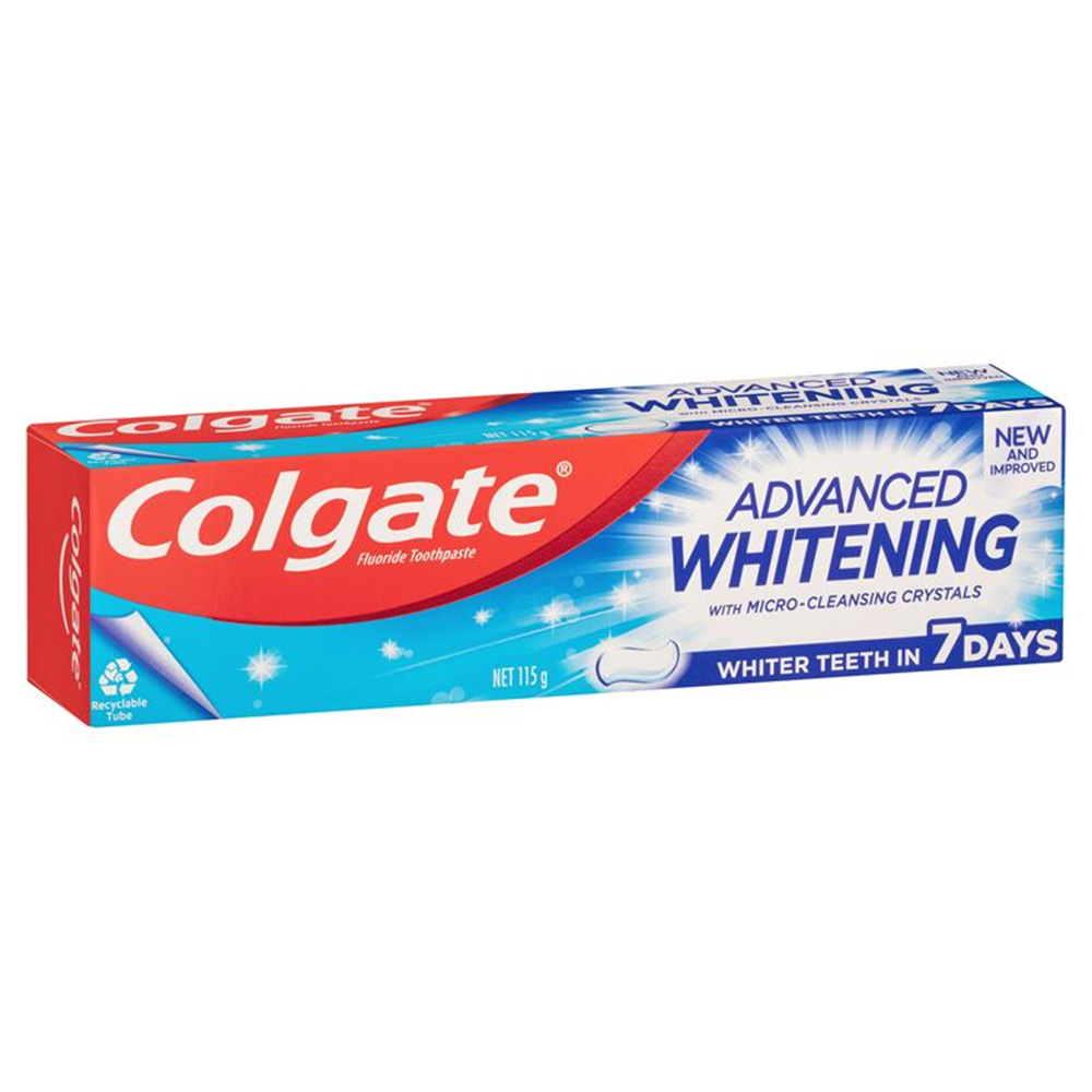 Colgate Toothpaste Advanced Whitening - 115g