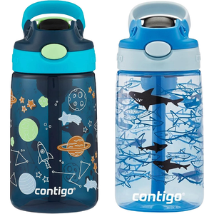 Contigo Kids Water Bottle with Straw - 2 Pack