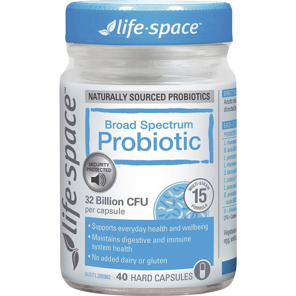 Life Space Broad Spectrum Probiotic - 40 Capsules