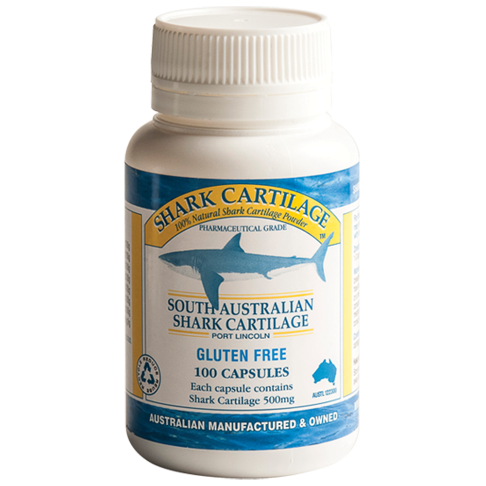 South Australian Shark Cartilage - 500mg 100/400 Capsules