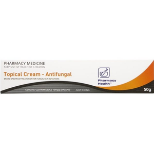 Pharmacy Health Anti-Fungal Topical Cream 1% - 50g