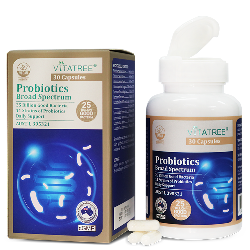 Vitatree Probiotics Broad Spectrum - 30 Capsules