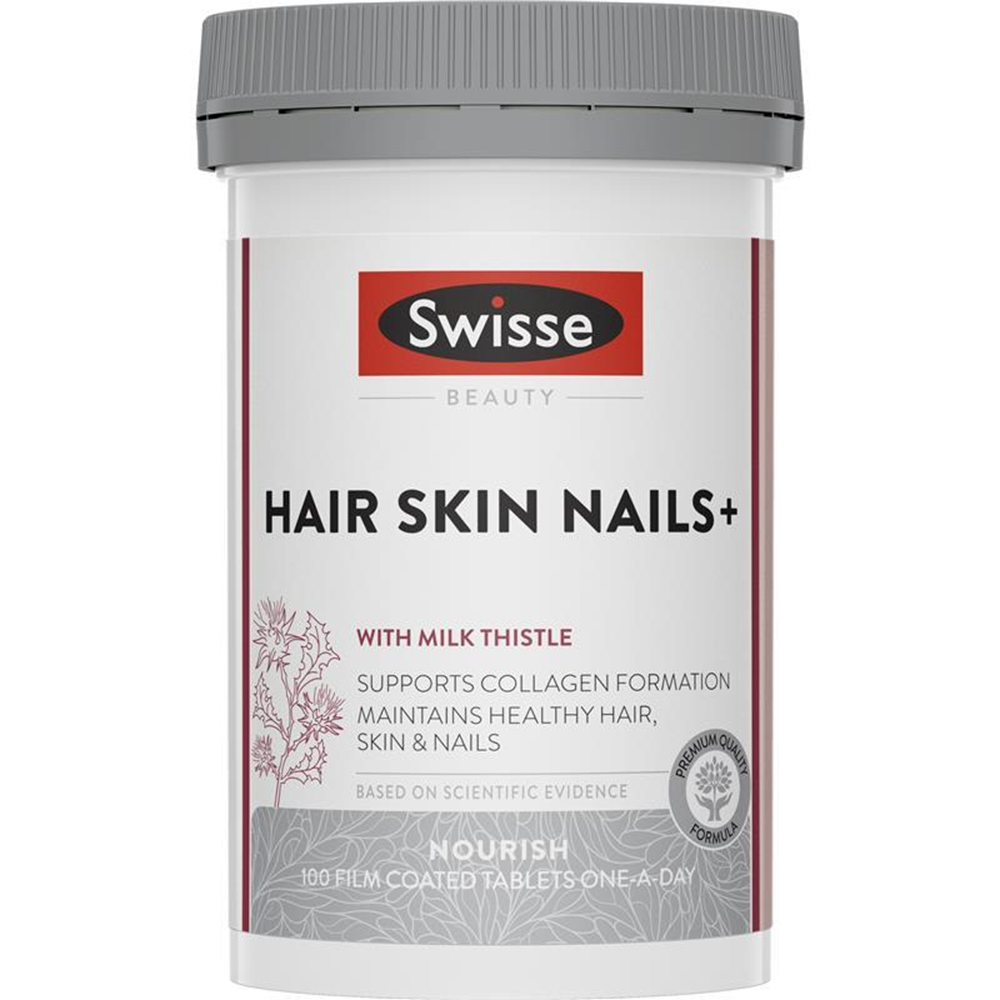 Swisse Ultiboost Hair Skin Nails+ - 100 Tablets