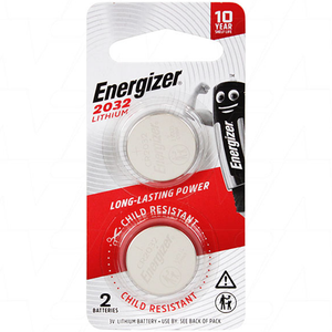 Energizer 3V Lithium Battery ECR2032 - BP2