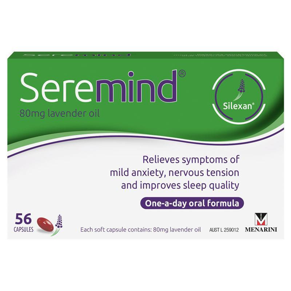 Seremind Lavender - 80mg 56 Capsules