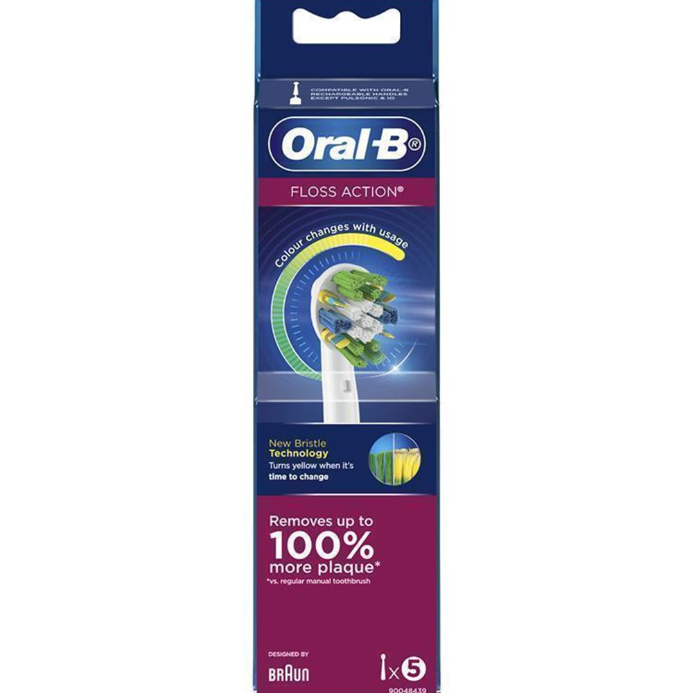 Oral-B Power Toothbrush Floss Action Refills - 5 Pack