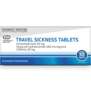 Pharmacy Health Travel Sickness Tablets - 10 Tablets