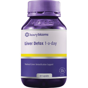 Henry Blooms Liver Detox 1-a-Day - 60 Capsules