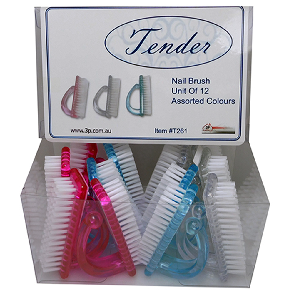 Tender Plastic Nail Brush