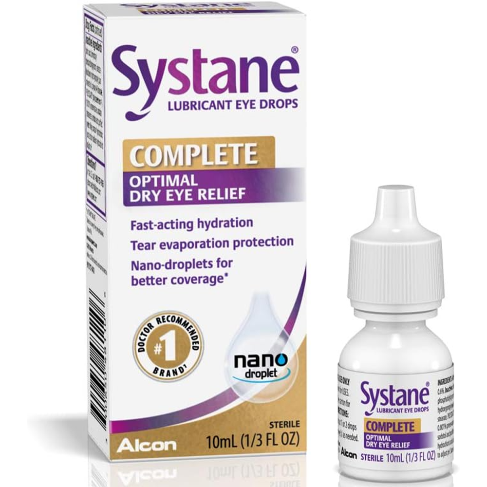 Systane Complete Lubricant Eye Drops - 10mL