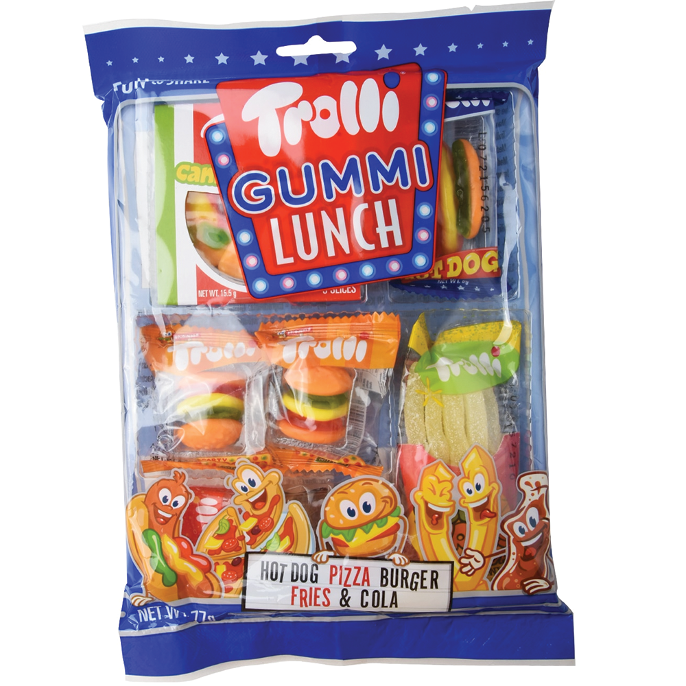 Trolli Gummi Lunch Bag - 77g