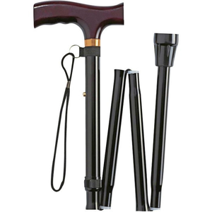 Making Life Easier Walking Cane Folding - Black/Bronze