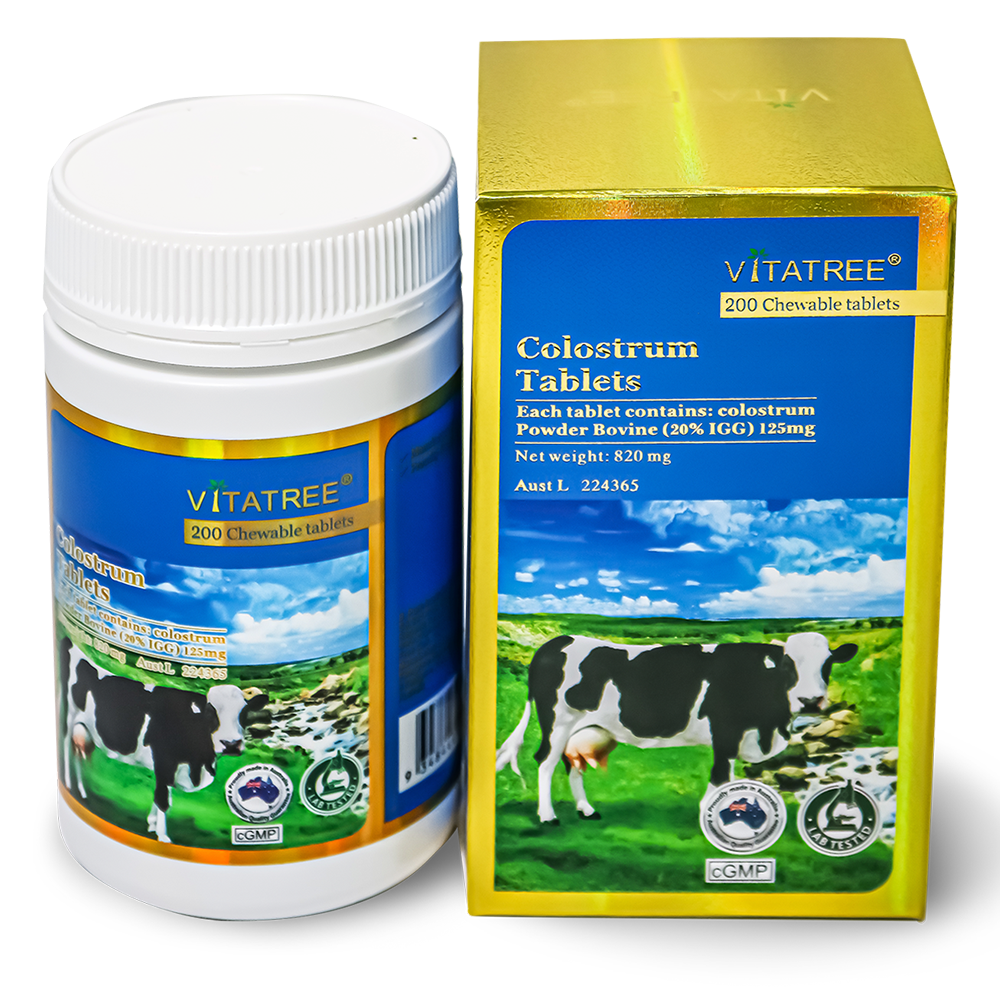 Vitatree Colostrum Chewable - 820mg 200 Tablets