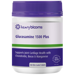 Henry Blooms Glucosamine 1500 Plus - 180 Tablets