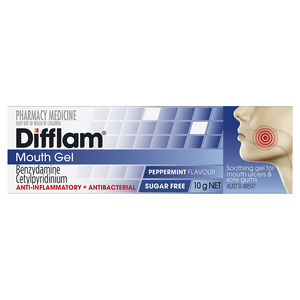 Difflam Anti-Inflammatory & Antibacterial Mouth Gel - 10g