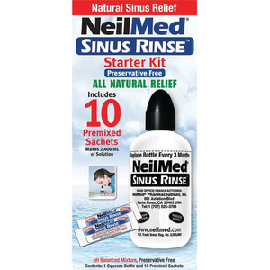 NeilMed Sinus Rinse Starter Kit - 10 Sachets