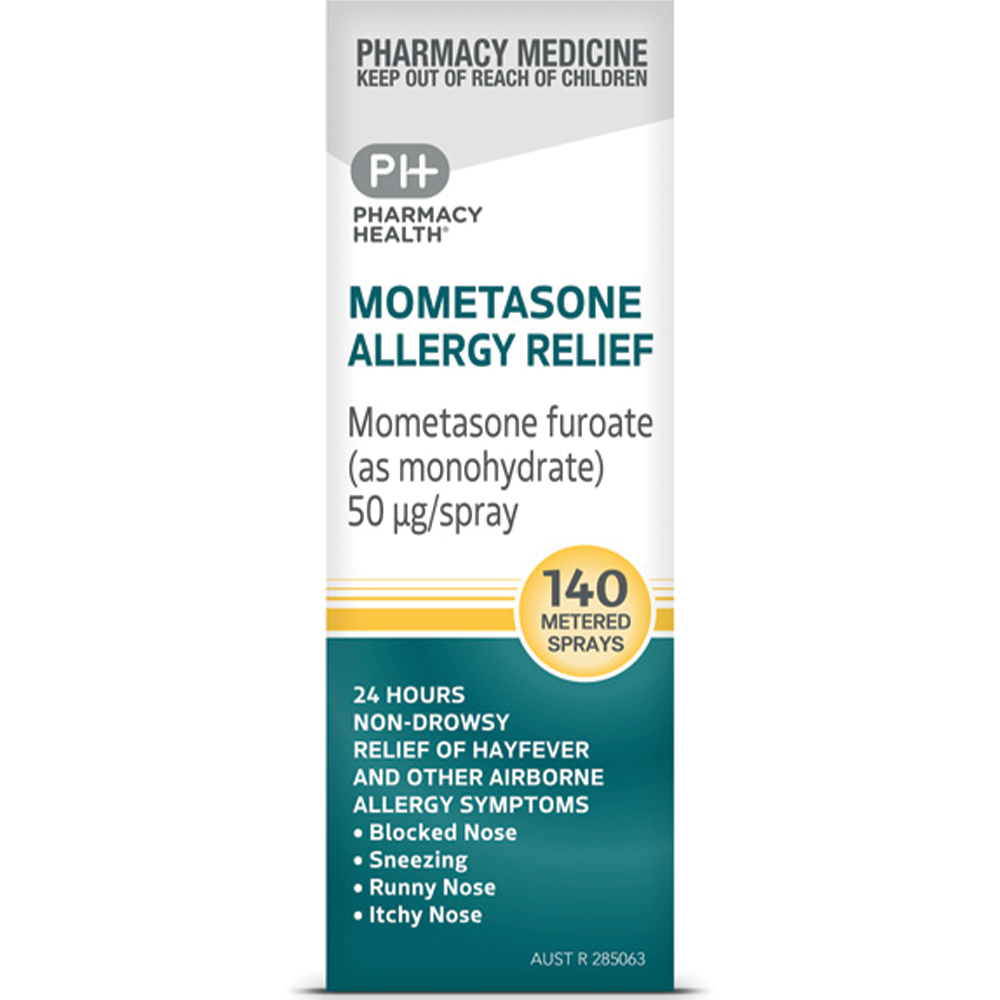 Pharmacy Health Mometasone Allergy Relief - 140 Sprays