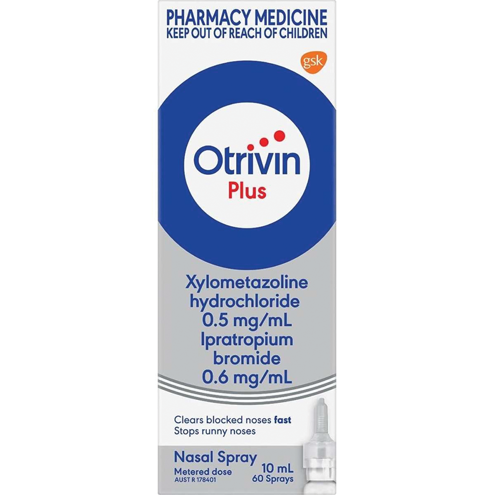 Otrivin Plus Nasal Spray - 10mL