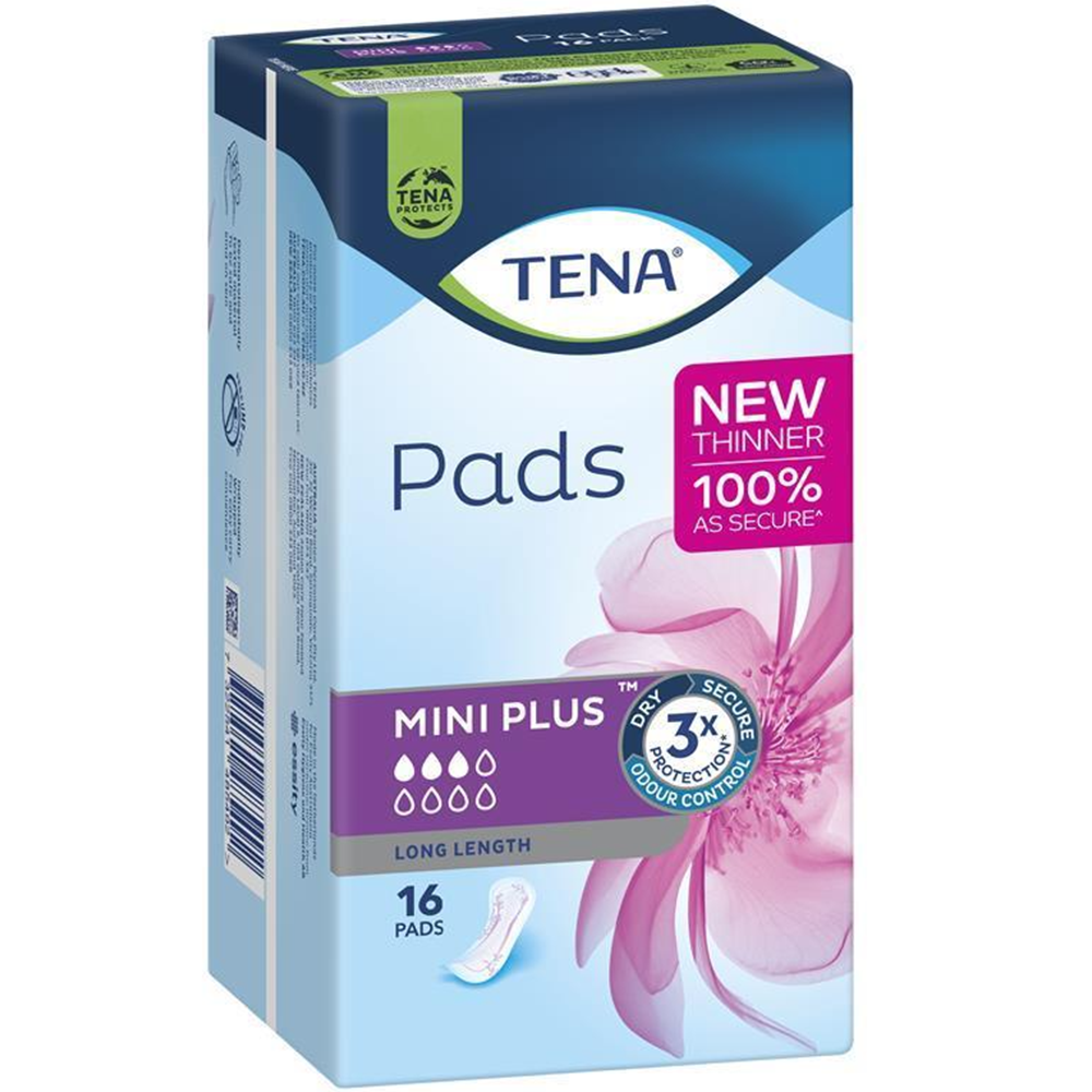 Tena Pad Ultrathin Mini Plus - 16 Pack