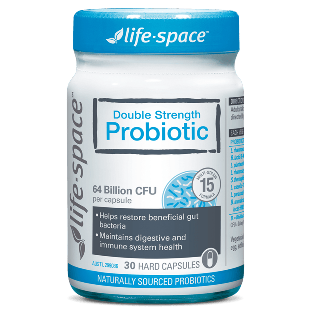 Life Space Double Strength Probiotic - 30 Capsules