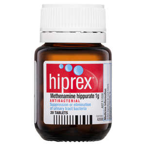 Hiprex Urinary Tract Antibacterial - 20 Tablets