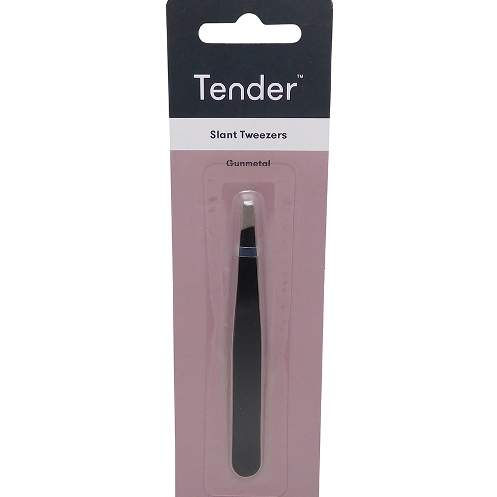 Tender Slant Tweezer Gunmetal