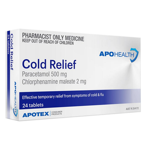 ApoHealth Cold Relief - 24 Tablets