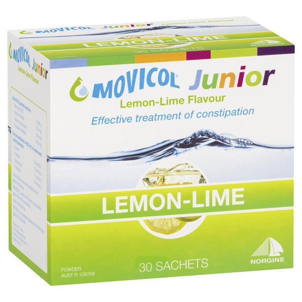 Movicol Junior Lemon Lime - 30 Sachets