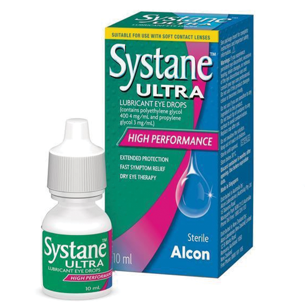 Systane Ultra Lubricant Eye Drops - 10mL