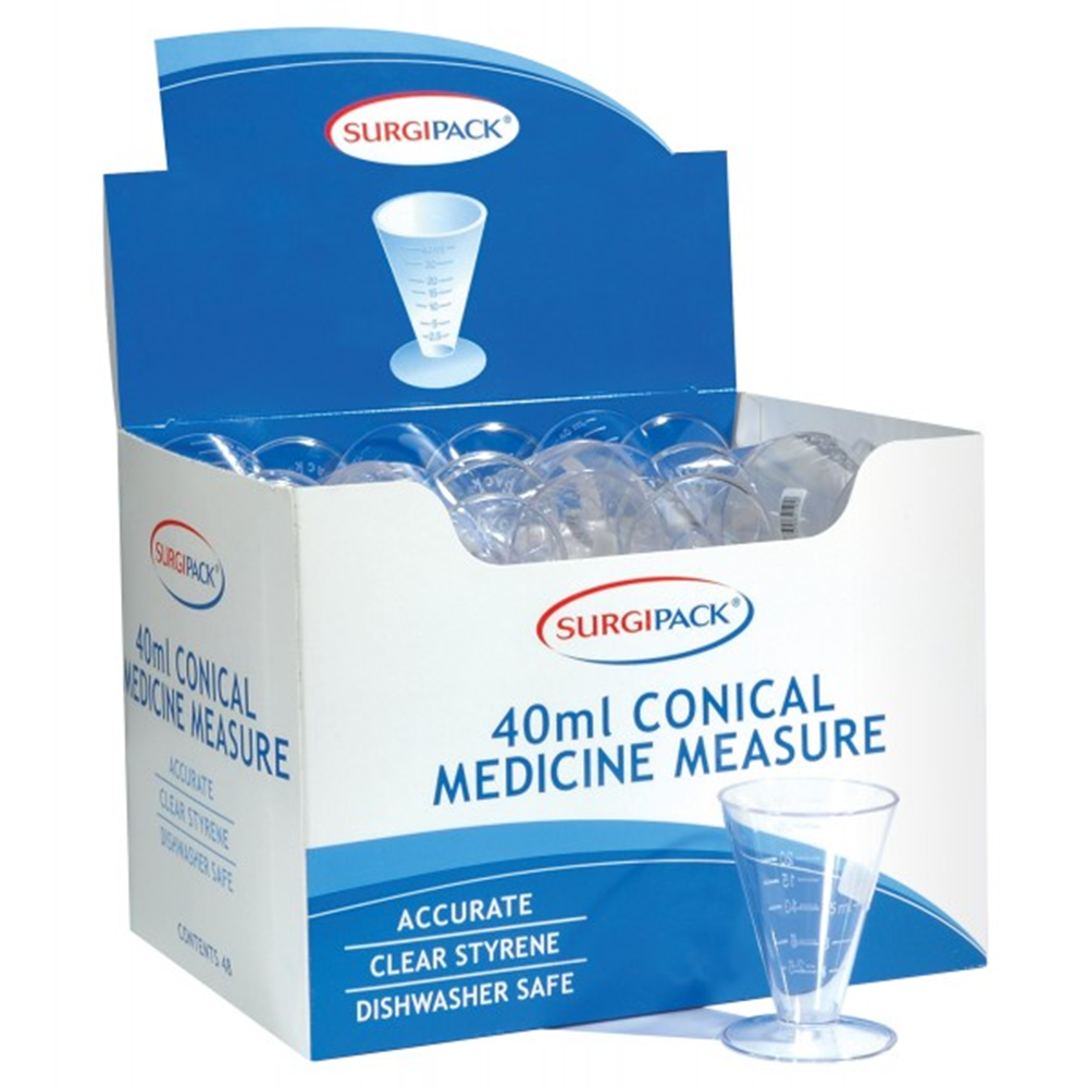 SURGIPACK® 40ml Conical Medicine Measure (6419)