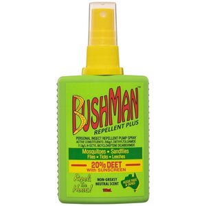 Bushman Plus UV Insect Repellent Pump Spray - 100mL