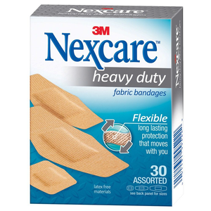 Nexcare Heavy-duty Fabric Bandages - 30 Count