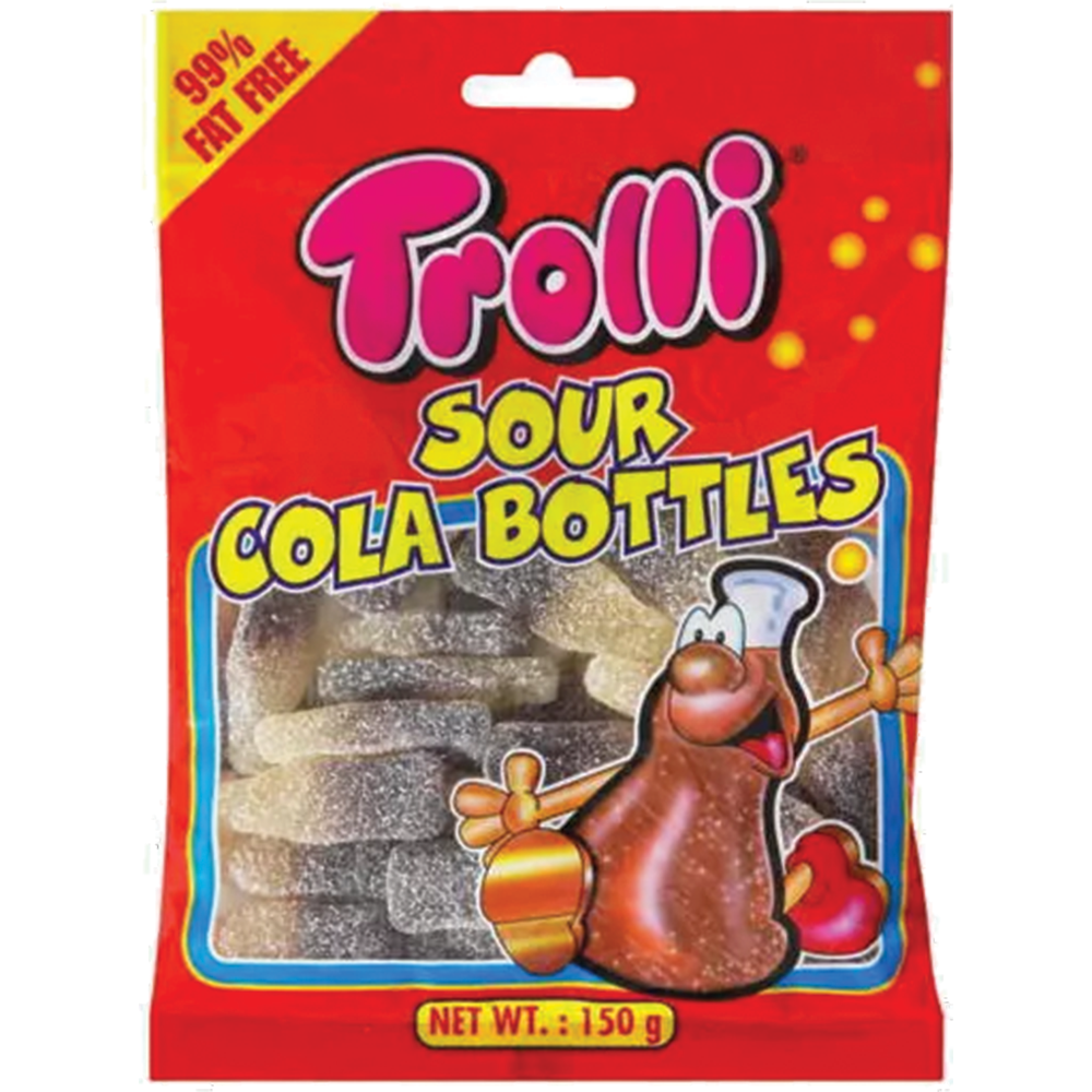 Trolli Sour Cola Bottles - 150g