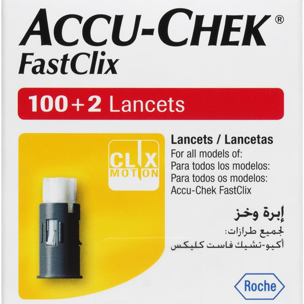 Accu-Chek FastClix - 102 Lancets