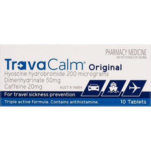 Travacalm Travel Sickness Original - 10 Tablets