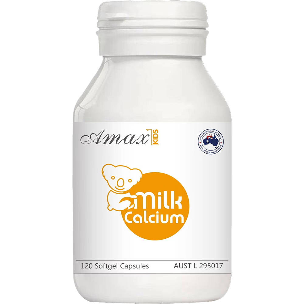 Amax Milk Calcium - 120 Capsules