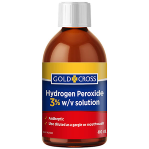 Gold Cross Hydrogen Peroxide 3% - 400mL