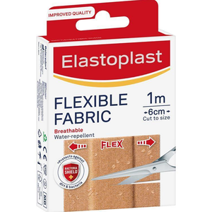 Elastoplast Flexible Fabric Dressing Length 6cmx10cm - 10 Pack