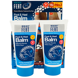 Neat Feat Foot & Heel Balm - 2x75g Tubes