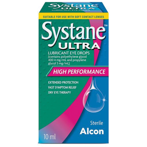 Systane Ultra Lubricant Eye Drops - 10mL