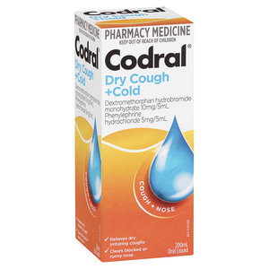 Codral Dry Cough + Cold - 200mL