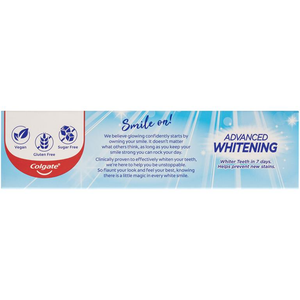 Colgate Toothpaste Advanced Whitening - 115g