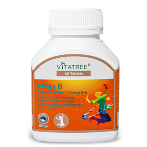 Vitatree Mega B Stress Relief Complex - 60 Capsules