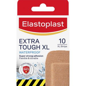 Elastoplast Heavy Fabric Waterproof XL - 10 Strips