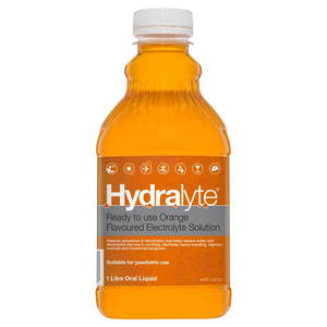 Hydralyte Liquid Orange - 1Litre