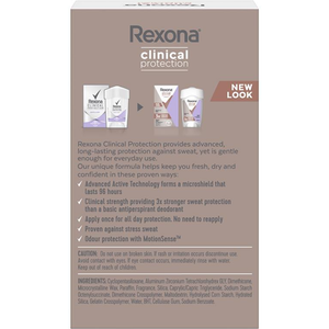 Rexona for Women Clinical Protection Antiperspirant Deodorant Gentle Dry - 45mL