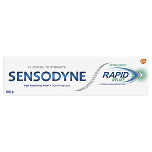 Sensodyne Sensitive Teeth Pain Rapid Relief Extra Fresh Toothpaste - 100g