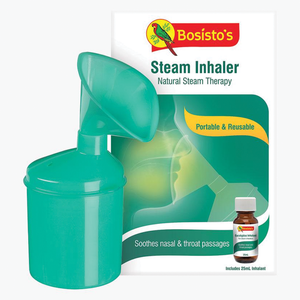 Bosistos Steam Inhaler - 25mL 1 Combo Pack