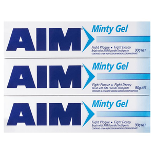 Aim Toothpaste Minty Gel Value - 3 Pack